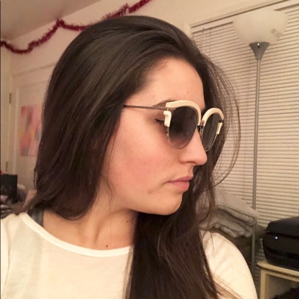 Jimmy Choo | Rounded LASH/S Sunglasses - Picture 7 of 8